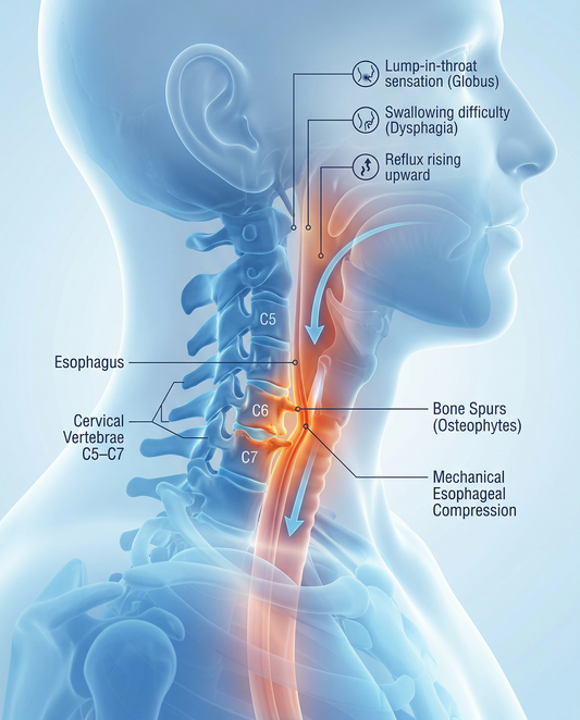Why Thousands With a Constant Lump in Their Throat or Difficulty Swallowing Are Actually Dealing With a Structural Problem in Their Lower Cervical Spine